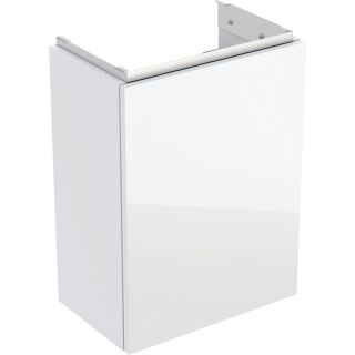 GE Acanto US für HWB B:40cm, m. 1 Tür weiß hgl./Glas weiß