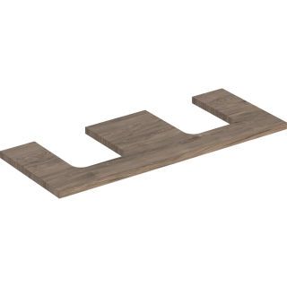 GE ONE WT-Pl. Aus re/li f. AWT Schalenf. 120x3x47cm, Nussbaum hickory