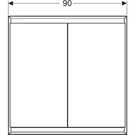 GE ONE Spiegelschrank mit ComfortLight