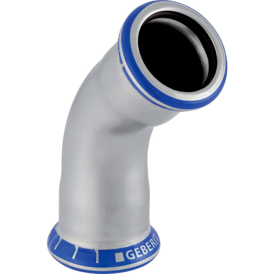 GE Mapress Edelstahl Bogen