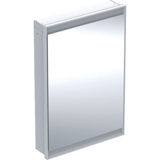 GE ONE Spiegelschrank mit ComfortLight 1 Tür li, UP-Mont., 60x90x15cm, weiß