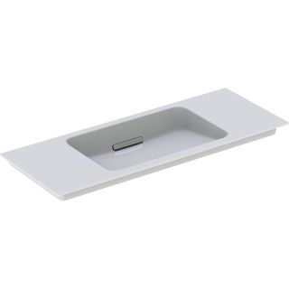 GE ONE MWT, 105x40cm, CleanDrain v.Ausld o.Hl., Ül.verd. weiß Tect /chrom gebü.