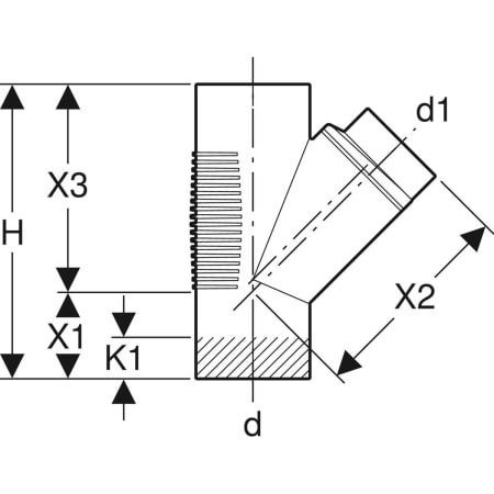 GE Silent-db20 Abzweig