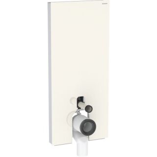GE Monolith Plus Sanitärmodul f. SWC 114cm, Glas sand-grau /Aluminium