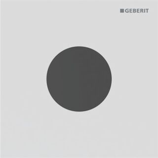 GE Typ 40 UR-Strg. m. elektron. Sp-Ausl. Batt.-Betr., Round, weißmatt/Etc