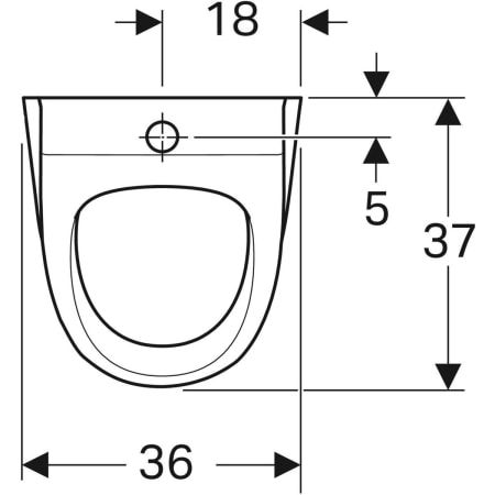 GE Renova Urinal
