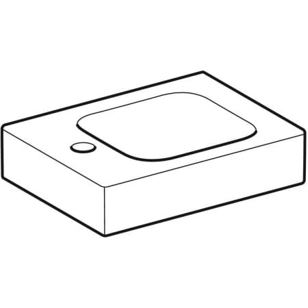 GE iCon Handwaschbecken