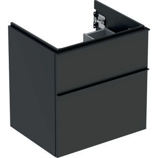 GE iCon Unterschrank für WT, 2 Schubl. 59,2x61,5x47,6cm, lava