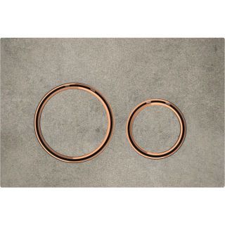 GE Sigma50 (ex Sigma21) BetPl., 2-M-Sp. Round, Metallfarbe rotgold, Betonoptik