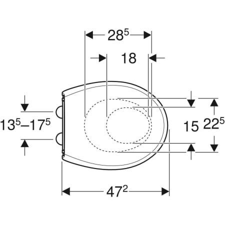 GE Renova WC-Sitz