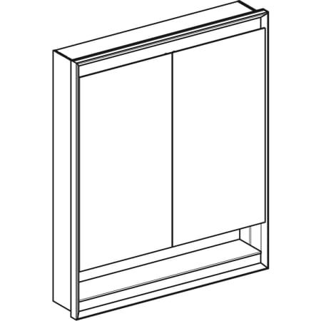 GE ONE Spiegelschrank mit ComfortLight