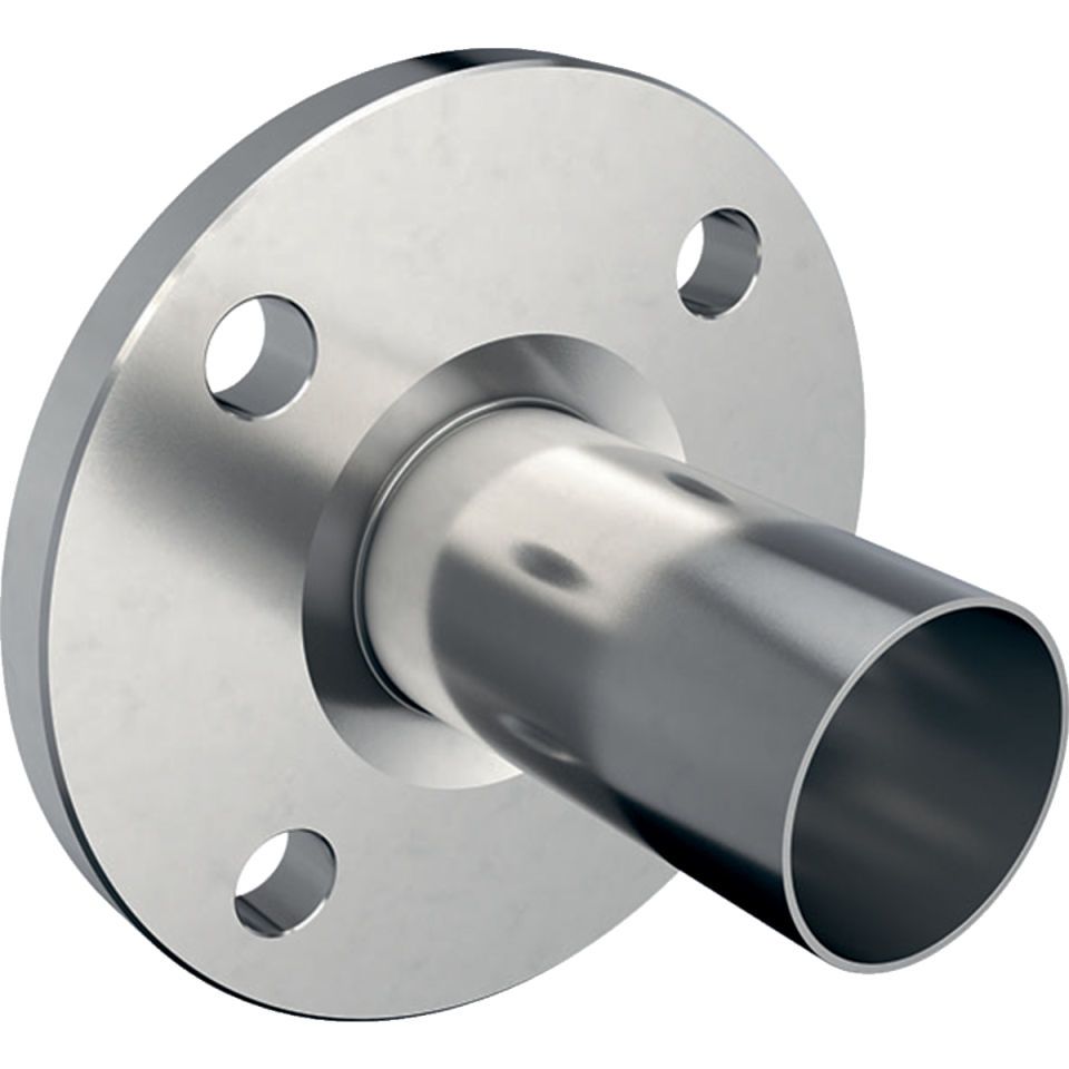 GE Mapress Edelstahl Flansch PN 10/16 mit Einschubende ( Gas) d28