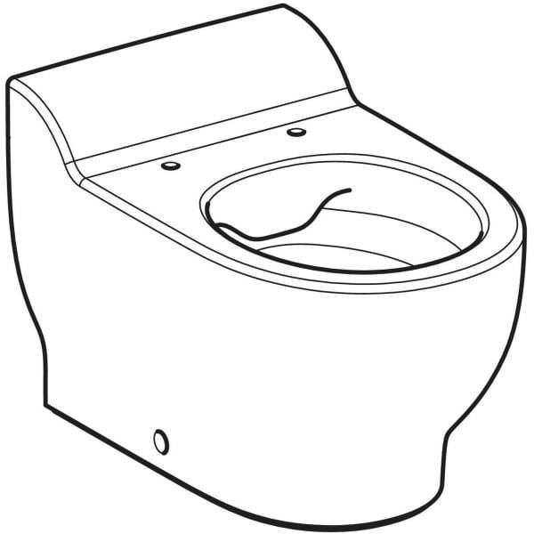 GE Bambini Stand-WC Tiefspüler für Kinder