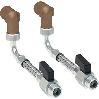GE Wasseranschlussset unten zu Monolith Sanitärmodul für Bidet 101cm