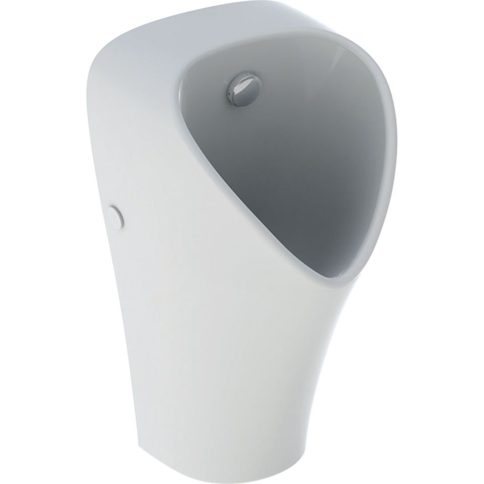GE Narva Urinal Zul. hi., Abg. hi., weiß, KeraTect