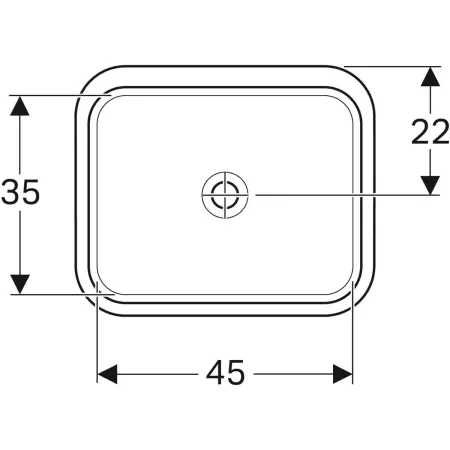 GE VariForm Unterbauwaschtisch