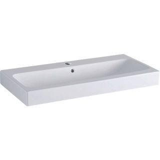GE iCon Waschtisch, 90x48,5cm m. Hl., m. Ül., weiß