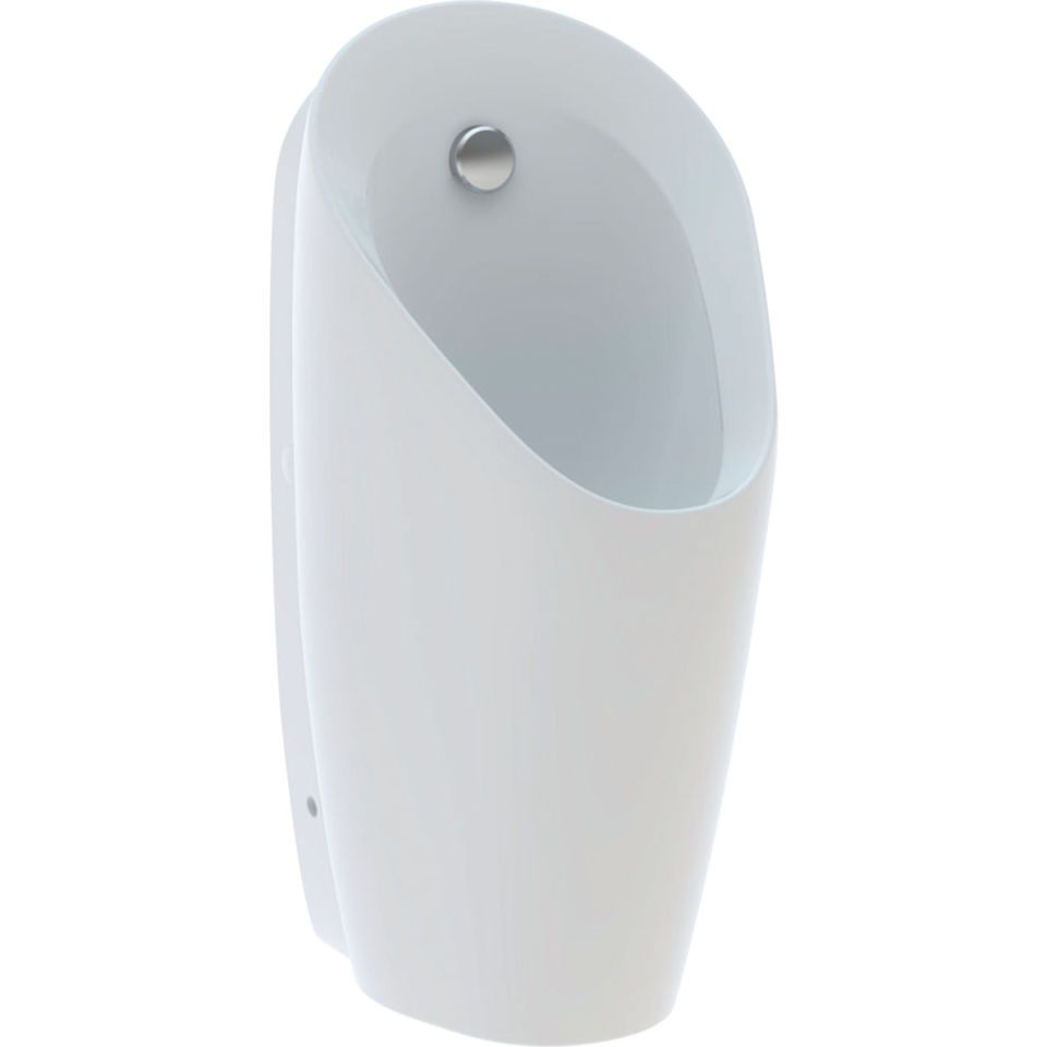 GE Preda Urinal, für UP-Strg. Zulauf hinten, weiß