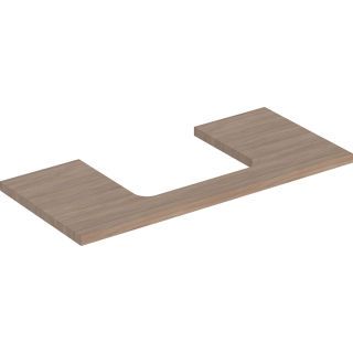 GE ONE WT-Platte, Ausschnitt mi. für AWT 105x3x47cm, Eiche