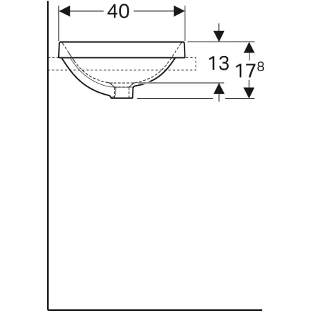 GE VariForm Einbauwaschtisch