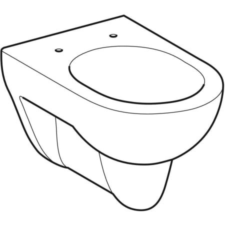 GE Renova Wand-WC Tiefspüler