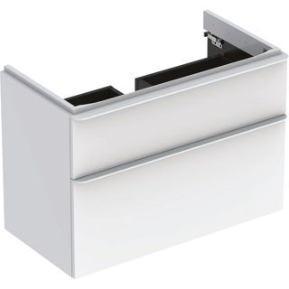 GE Smyle Square US für WT, m. 2 Schubl. 88,4x61,7x47cm, weiß