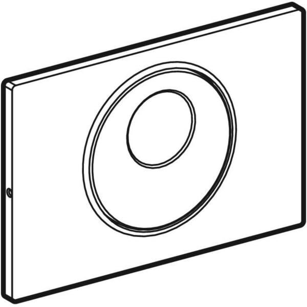 GE Betätigungs-/Abdeckplatten WC-Strg.