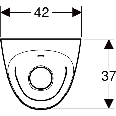 GE Urinal Tamina mit Steuerung