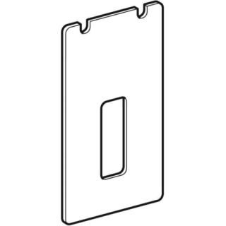 GE Serviceöffnung für Standarmaturen Monolith Sanitärmodul für WT Glas umbra