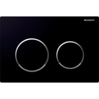 GE Omega20 BetPl., für 2-Mengen-Sp. Round, schwarz / hochglanz-verchromt