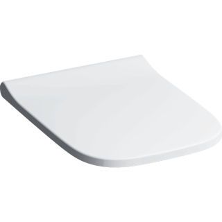 GE Smyle Square WC-Sitz, schmales Design mit Absenkautomatik, Quick Release, weiß