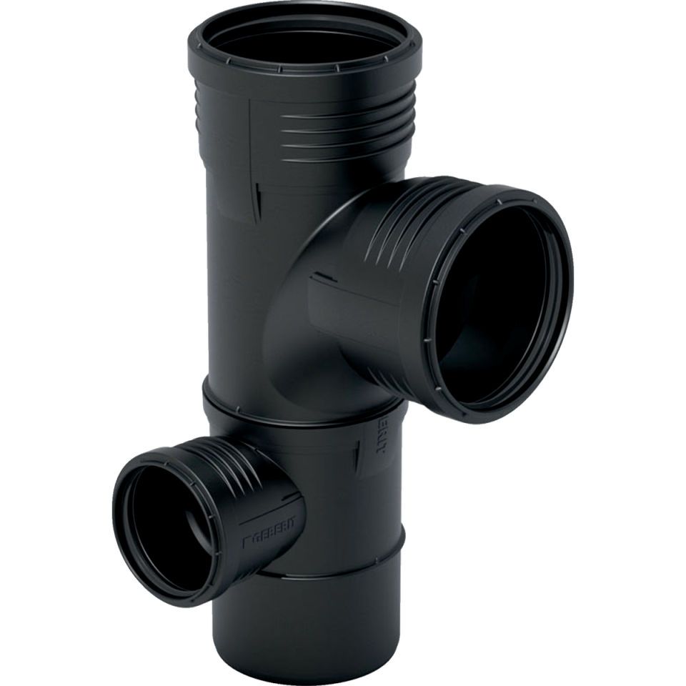 GE Silent-PP Kombiabzweig 87,5Gr links d110/110/75