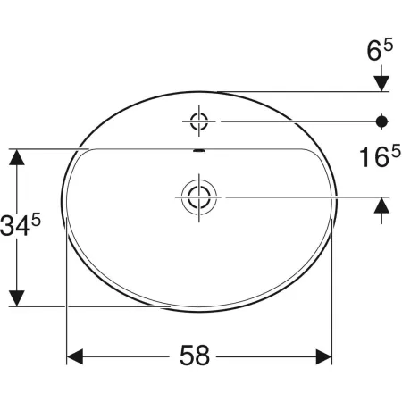 GE VariForm Einbauwaschtisch