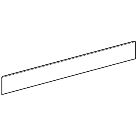 GE Bambini Dekorblende, Front für zwei Waschtischarmaturen, weiß