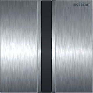 GE Typ 50 UR-Strg. m. elektron. Sp-Ausl. Netzbetrieb, Square, verchromt gebürstet