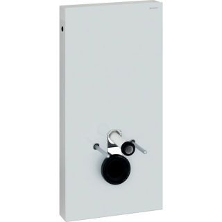 GE Monolith Sanitärmodul für Wand-WC 101 cm Glas weiß