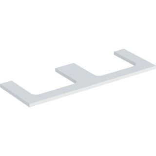 GE ONE WT-Platte, Aus re/li, für AWT 135x3x47cm, weiß matt