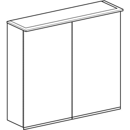GE Option Plus Spiegelschrank