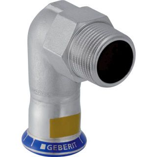 GE Mapress Edelstahl Übergangswinkel (Gas)
