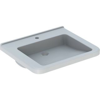 GE Renova Comfort Square WT barrierefrei 65x55cm, m. Hl., o. Ül., weiß