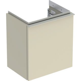 GE iCon Unterschrank für HWB, 1 Tür li 37x41,5x27,9cm, sandgrau