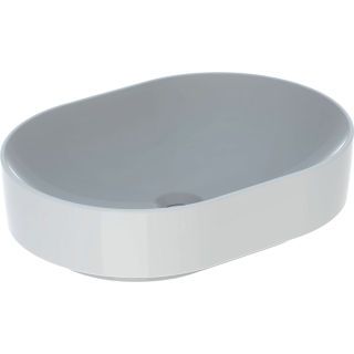 GE VariForm Aufsatz-WT, elliptisch 55x40cm, o. Hl, o. Ül., weiß