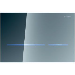 GE Sigma80 WC-Strg. elektron.Spül, Netz 2-M-Sp., bl, Square, Glas verspiegelt