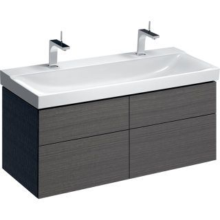 GE Xeno2 Unterschrank f. WT m. B:120cm m. 4 Schubl., 117,4x53x46,2cm, scul.grau