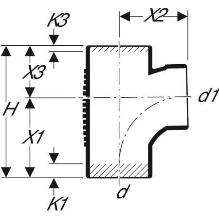 GE Silent-db20 Bogenabzweig