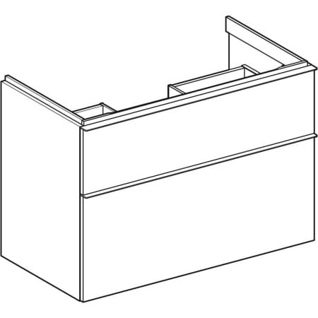 GE iCon Unterschrank für Waschtisch
