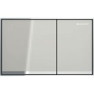 GE Omega60 BetPl., für 2-Mengen-Sp. Square, sandgrau verspiegelt/hgl.verchr.