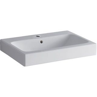GE iCon Waschtisch, 60x48,5cm m. Hl., m. Ül., weiß