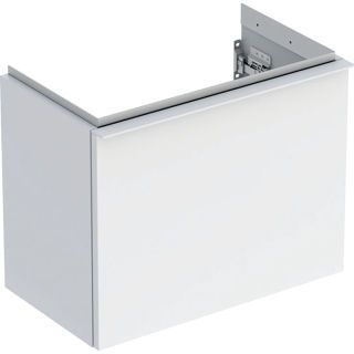 GE iCon Unterschrank für HWB, 1 Schubl. 52x41,5x30,7cm, weiß hgl./Gr. weiß matt