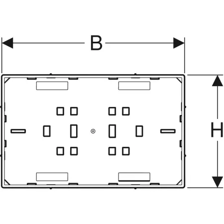 GE Abdeckplatte Omega